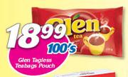 Glen Tagless Teabags Pouch 100’s