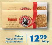Bakers Tennis Biscuits-200g Each