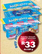 Nutriday Smooth Yoghurt-3x6x100g