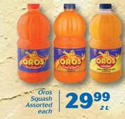 Oros Squash-2Ltr Each