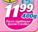 Price’s Lighthouse Special Candles-400g