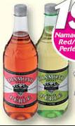 Namaqua Diamond Red/Rose/White Perl Wine-1Ltr Each