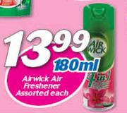 AirWick Air Freshener-180ml Each
