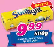 Sunlight Laundry Soap (Yellow Only)-500g