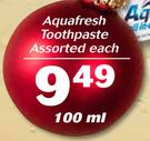 Aquafresh Toothpaste-100ml