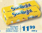 Sunlight Laundry Bar (Yellow Only)-500g