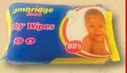 Cambridge Food Baby Wipes 24's Assorted-Each