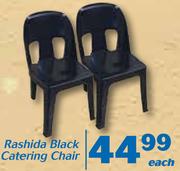 Rashida Black Catering Chair-Each