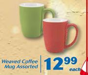 Weaved Coffee Mug-Each