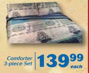 Comforter 3-Piece Set-Each