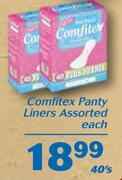 Comfitex Panty Liners 40’s-Each