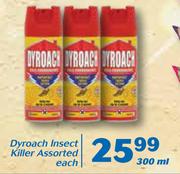 Dyroach Insect Killer-300ml Each