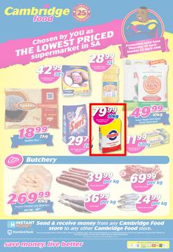 Cambridge Food Gauteng : Weekend Deals (19 April - 22 April 2018), page 1