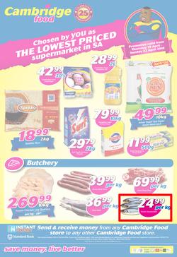 Cambridge Food Gauteng : Weekend Deals (19 April - 22 April 2018), page 1