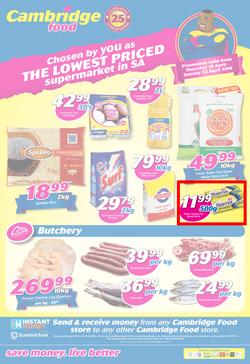 Cambridge Food Gauteng : Weekend Deals (19 April - 22 April 2018), page 1