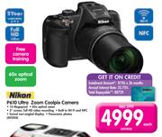 Nikon P610 Ultra Zoom Coolpix Camera-Each