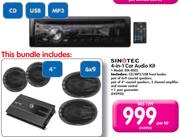 Sinotec 4-In-1 Car Audio Kit STA-4002-Per Kit