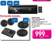 Sinotec 4 In 1 Car Audio Kit STA-4002