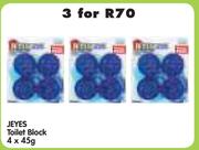 Jeyes Toilet Block-3 x 4 x 45g