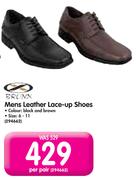 Brunx Mens Leather Lace Up Shoes-Per pair