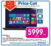Lenovo 15.6" Ci3 6GB/1TB/W8 Notebook G404