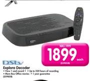 DSTV Explora Decoder