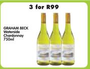 Graham Beck Waterside Chardonnay-3x750ml