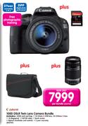 Canon 100D DSLR Twin Lens Camera Bundle