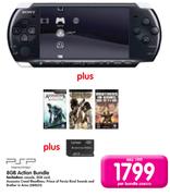 PSP 8GB ACtion Bundle-Per Bundle