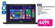 Asus 15.6" PQC 2GB/1TB/W8 Notebook X553MA