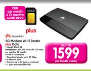Huawei 3G Modem Wi-Fi Router+Data B68A-24