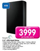 Seagate 2.5" 4TB Hard Drive