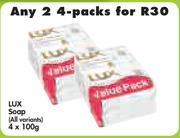 Lux Soap(All Variants)-4x100g