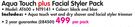 Philips Aqua Touch Plus Facial Styler Pack AT600 + NT9141