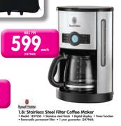 Russell Hobbs 1.8L Stainless Steel Filter Coffee Maker