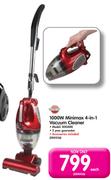 Genesis 1000W Minimax 4-In-1 Vacuum Cleaner 80GMM