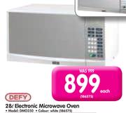 Defy 28Ltr Electronic Microwave Oven DMO350