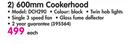 Defy 600mm Cookerhood DCH290