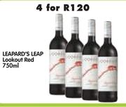 Leapard's Leap Lookout Red-4 x 750ml