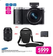 Samsung NX3000 Mirrorless Twin Lens Camera Bundle-Per Bundle
