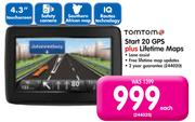Tomtom Start 20 GPS Plus Lifetime Maps