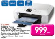 Canon MG5540 Pixma 3-in-1 Colour Inkjet Printer