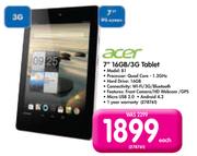 Acer 7" 16GB/3G Tablet B1