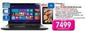 Lenovo 15.6" Ci3/4GB/500GB/W8 Bundle G5070-Per Bundle