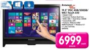 Lenovo 19.5" PDC 4GB/500GB/W8.1 Touch A10 C260