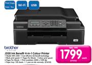 Brother J200 Ink Benefit 4-in-1 Colour Printer MFC-J200