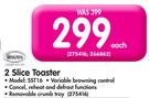 Swan 2 Slice Toaster SST16