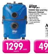 Wap 1500W Wet and Dry Vacuum Cleaner MULTI20