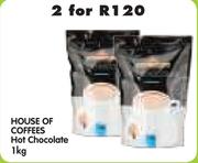 House of Coffees Hot Chocolate-2 x 1kg