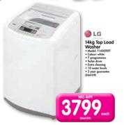 LG 14kg Top Load Washer T1450TEFT 